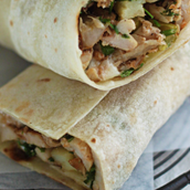 Jumbo Chicken Shawarma Wrap Combo