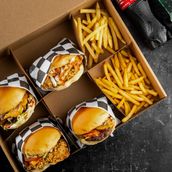Burgers Combo For 4