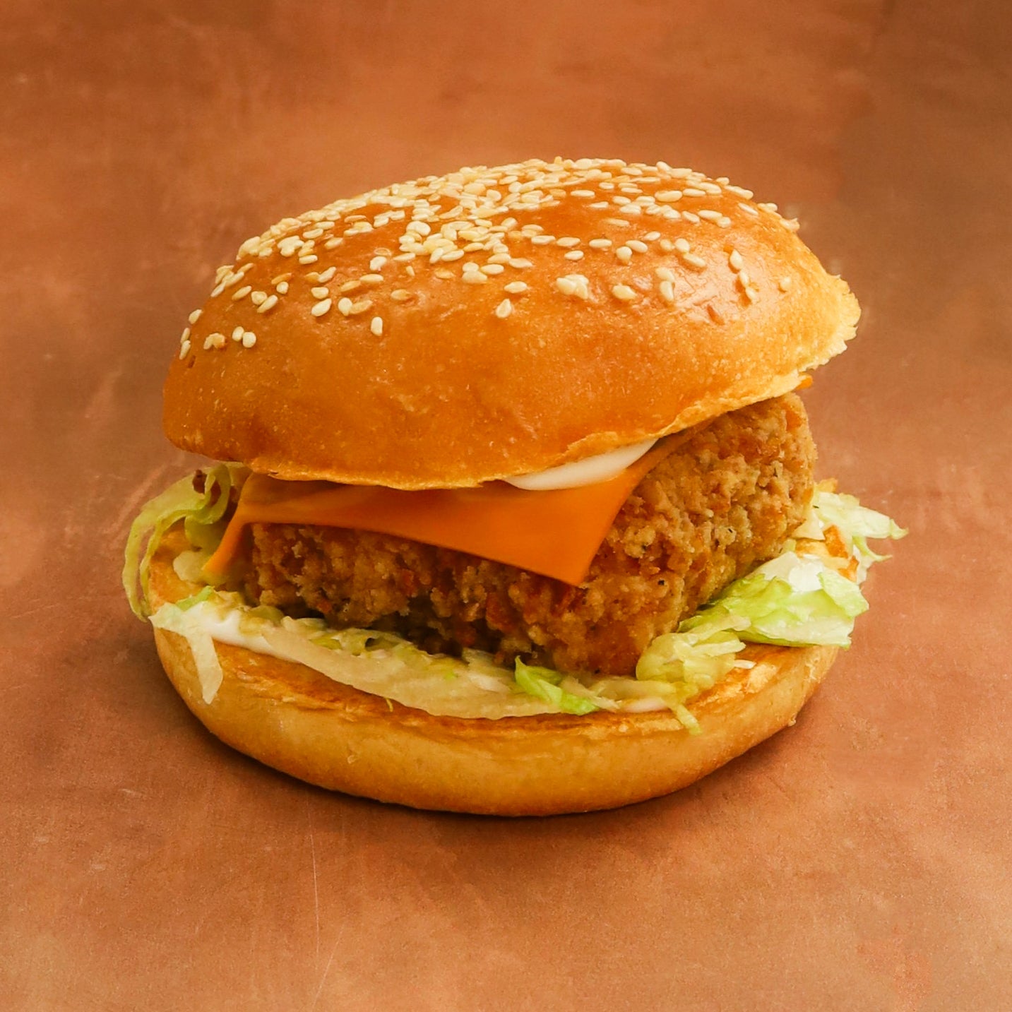 Fortune Fried Tofu Burger