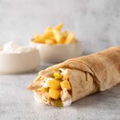 Pulled Chicken Wrap