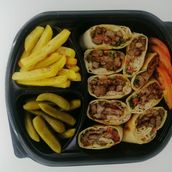 Arabic Meat Shawarma Combo