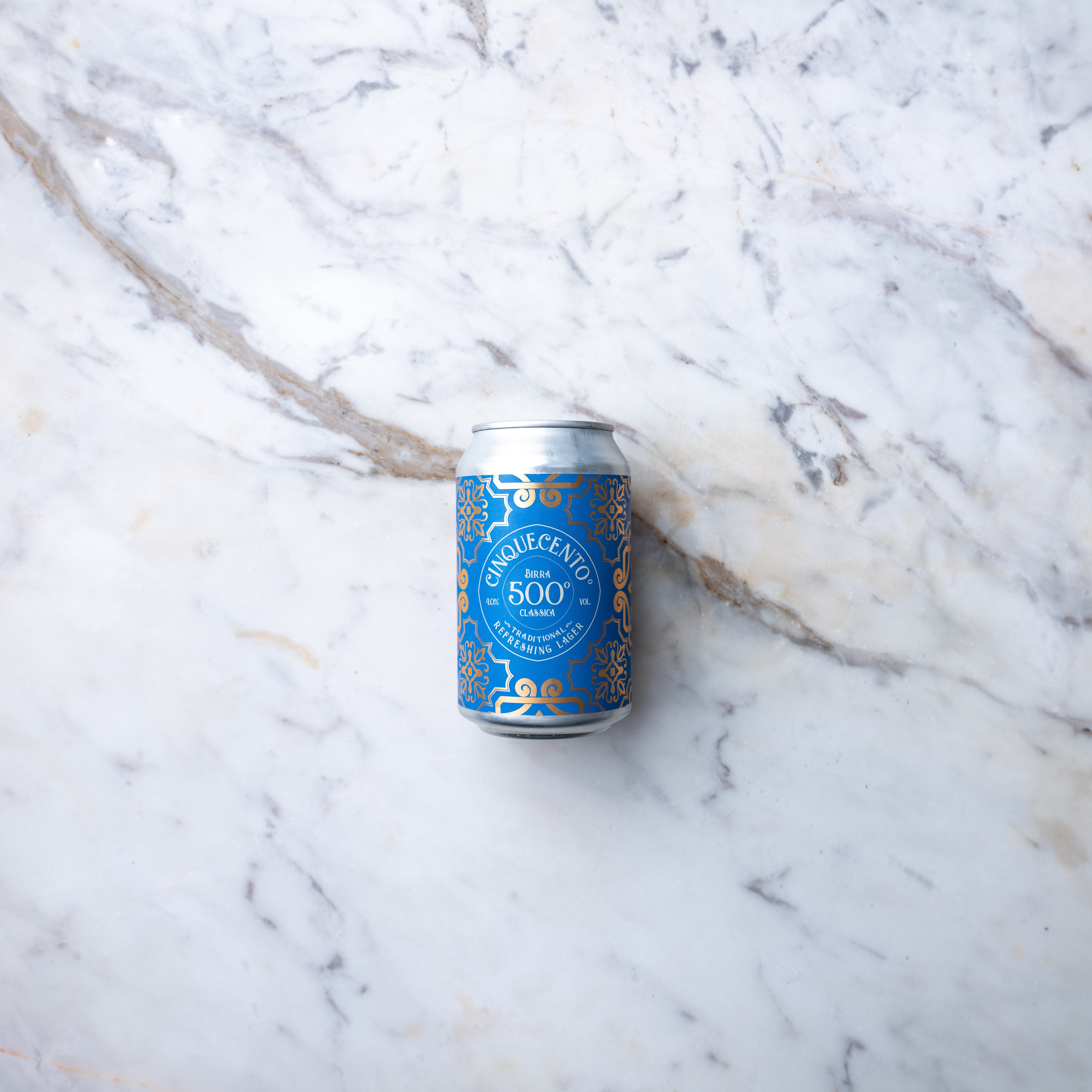 Cinquecento can light lager 330ml 4%