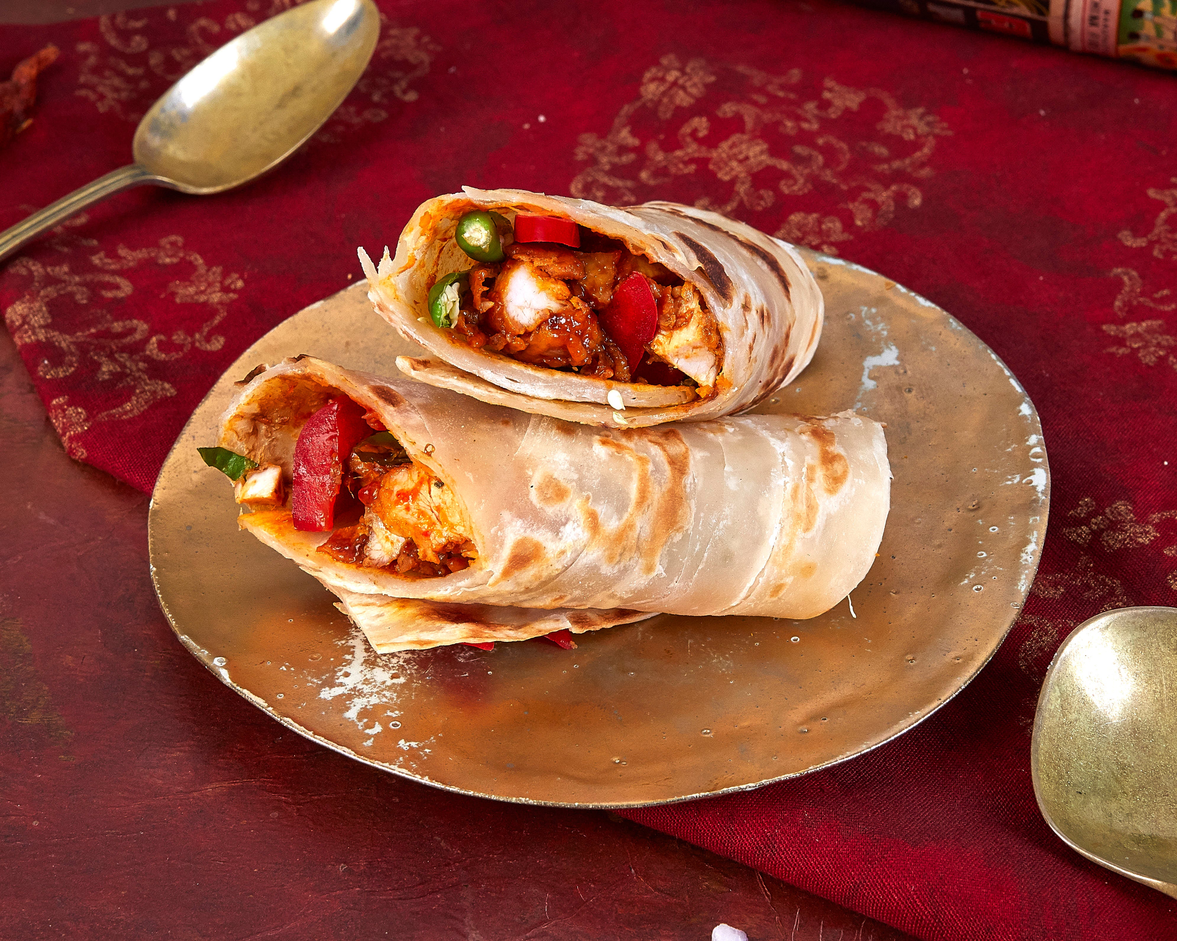 Chilli Paneer Frankie