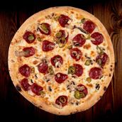 Pepperoni Jalapeno Pizza