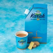 Rainbow Karak Ginger Tea