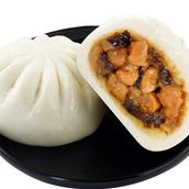 Mushroom Chicken Bao