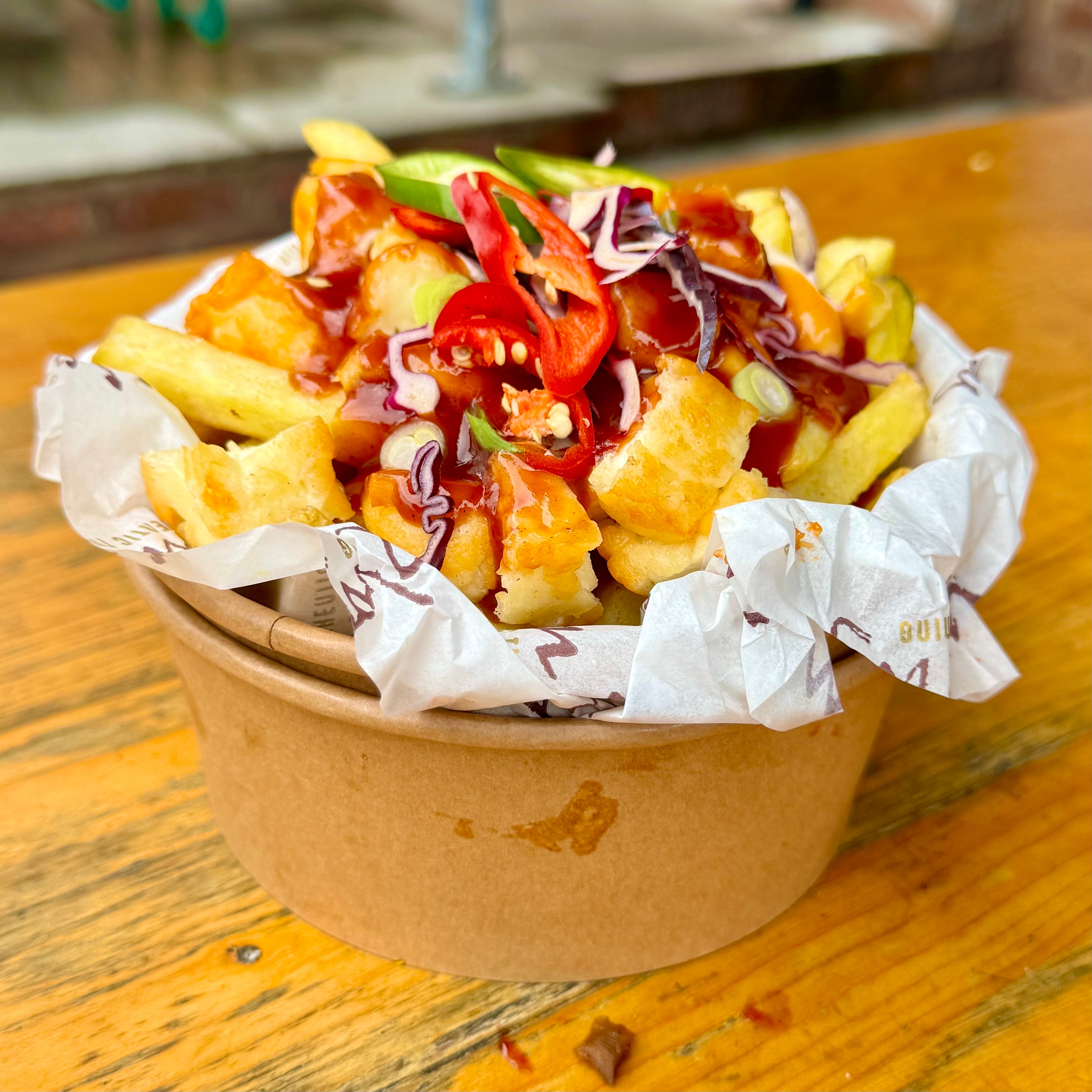 S17. Halloumi Loaded Fries