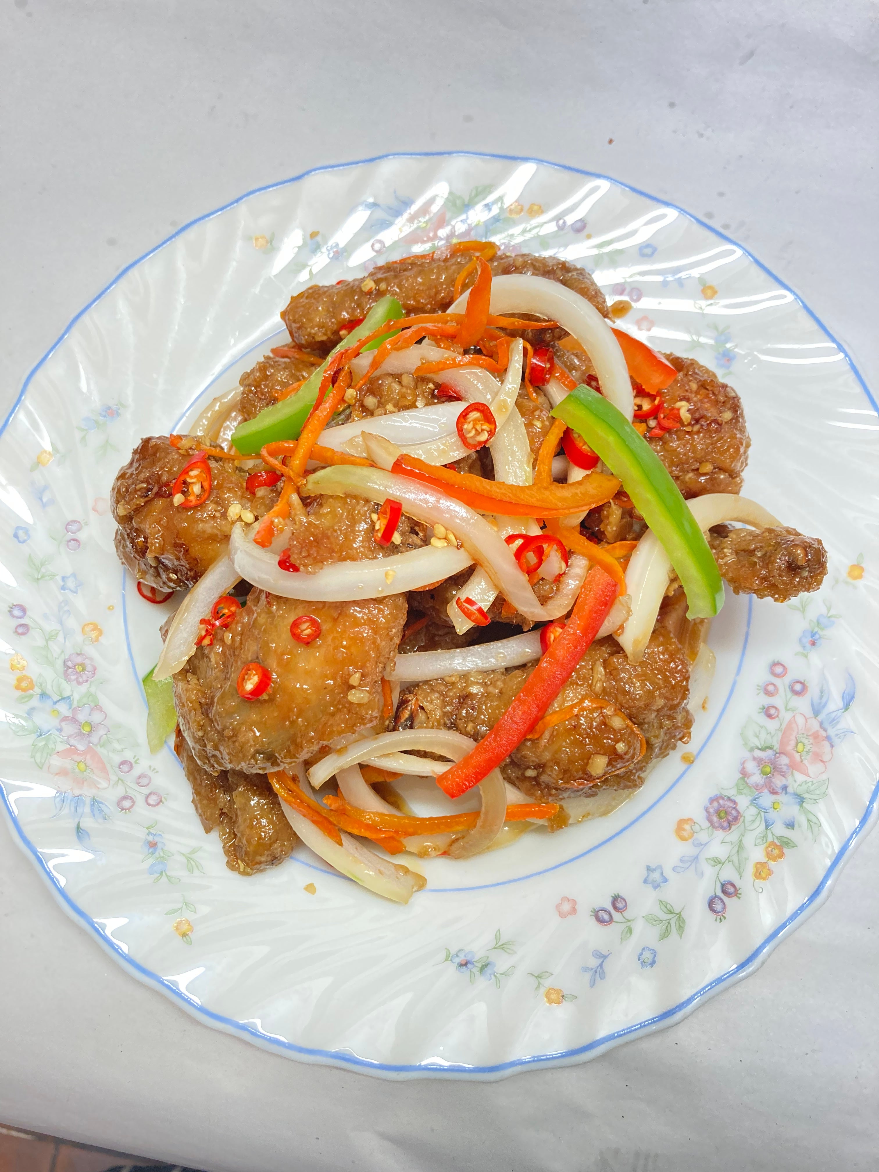 Thai Style Honey Glaze Chicken WIngs 泰式鸡亦
