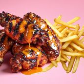 5 Chicken Wings With A Side