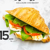 Halloumi Croissant