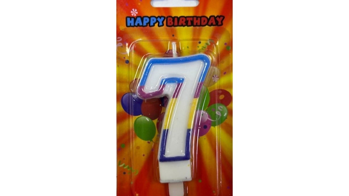 Number Candle: Seven