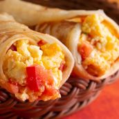 Eggs And Tomato Chapati Roti