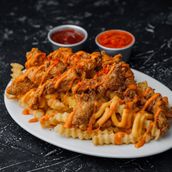 Frues With Chicken 