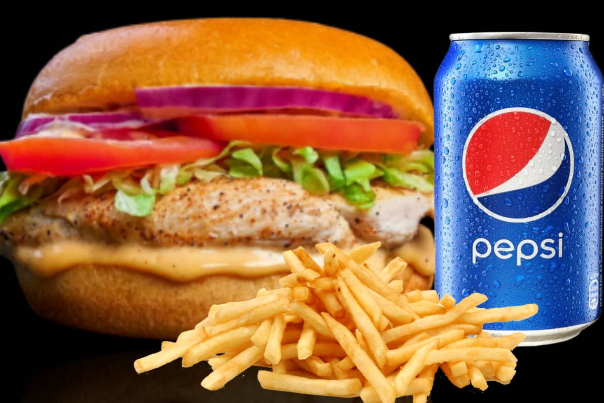 Grilled Chicken Burger - Meal Deal