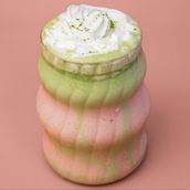 Strawberry Matcha Frappé