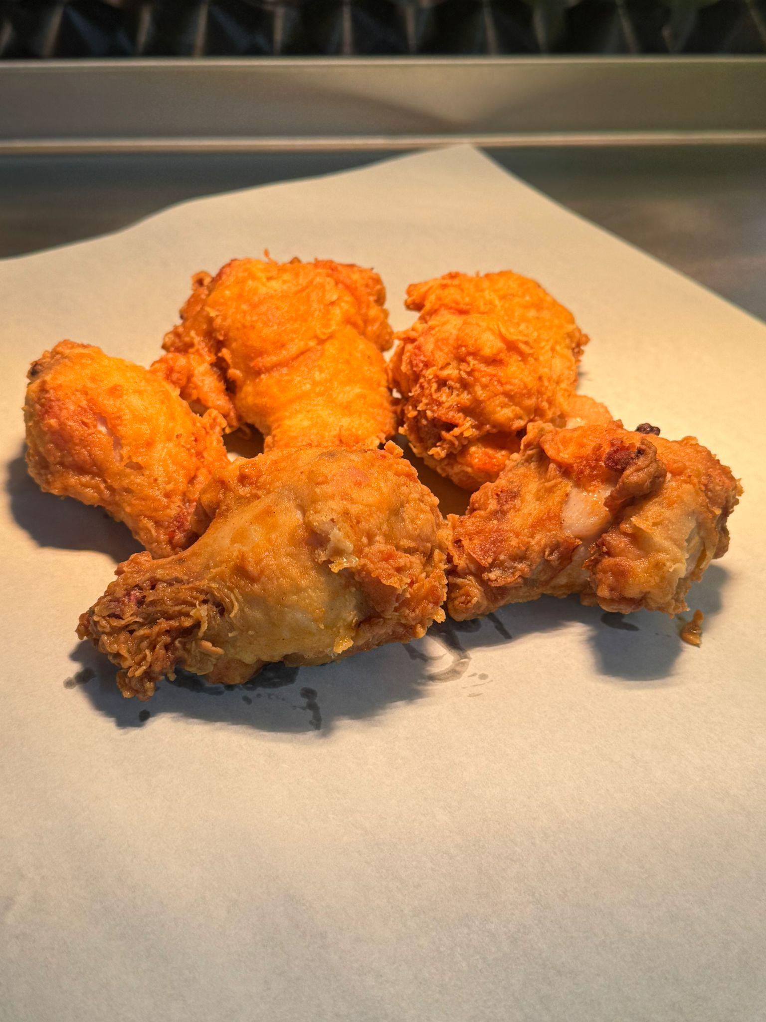 5 chicken wings