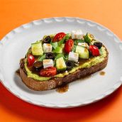 Greek Garden Toast