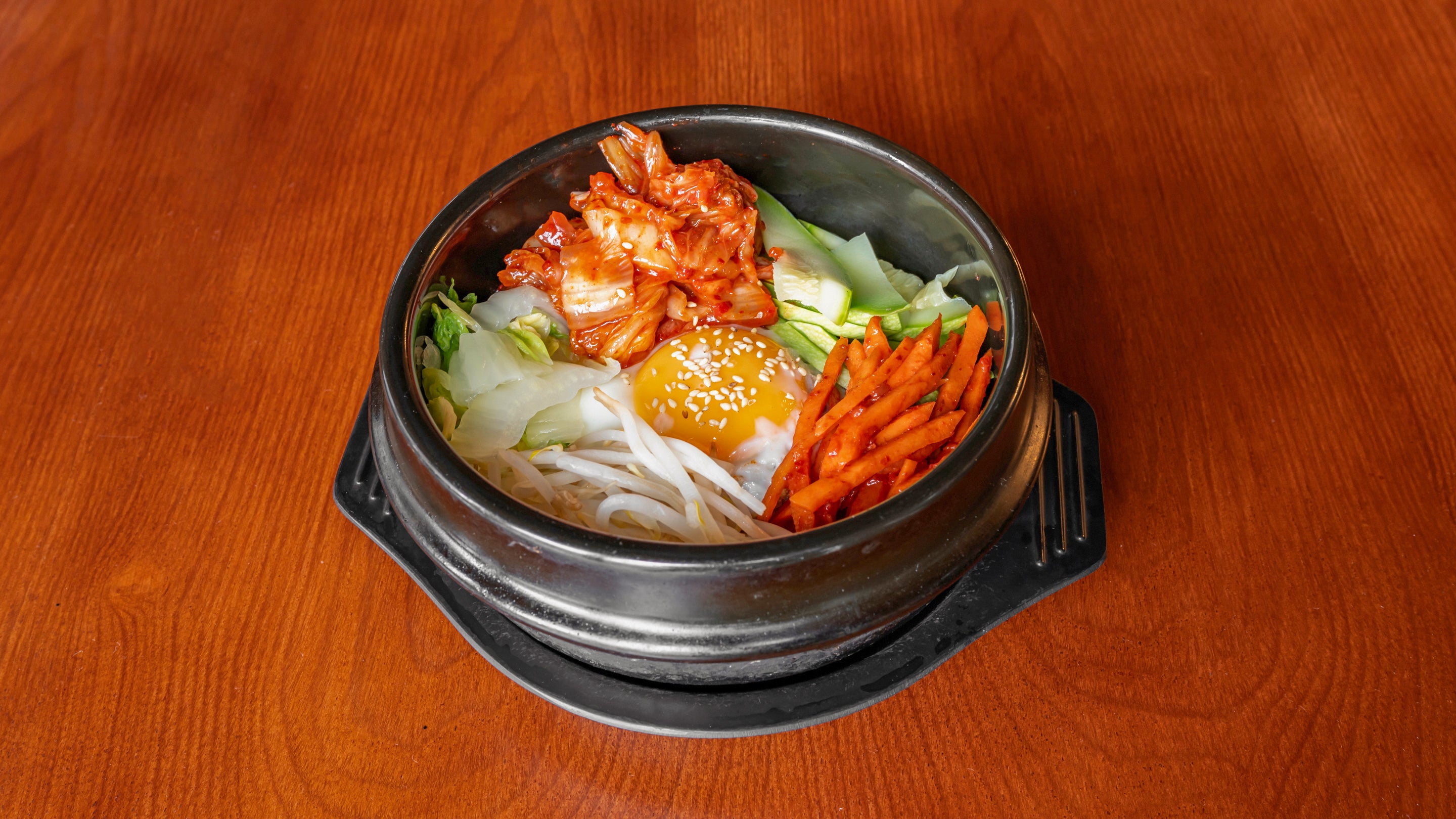 Kimchi Bibimbap 泡菜石锅饭