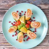 Pancake With Smoked Salmon