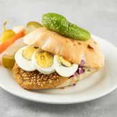 Flafel Stuffed or egga