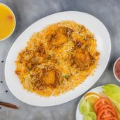 Hyderabadi Chicken Dum Biryani