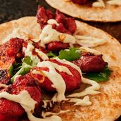 Parataa / Chapatii /Samon Chicken Tikka