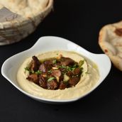 Hummus With Meat