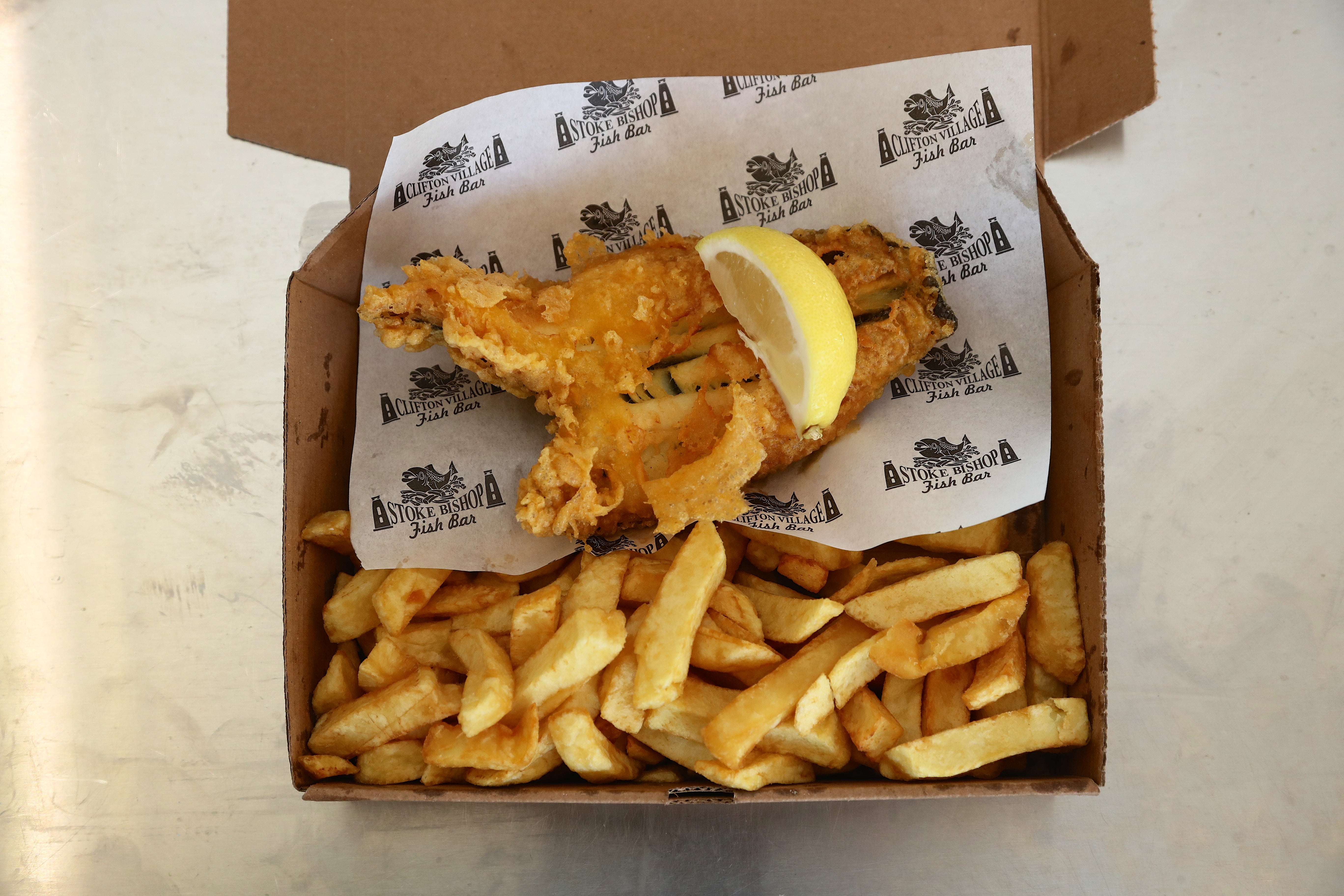 Plaice and Chips