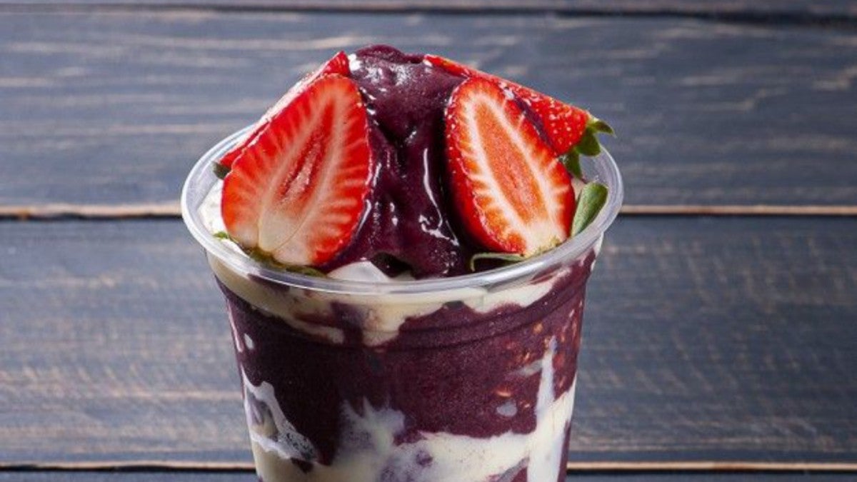 Açaí 500ml - Morango-Strawberry