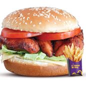 Chicken Cajun Burger