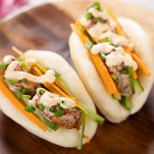 Shrimp Kimchi Bao