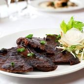 Grilled Beef Steak Bbq