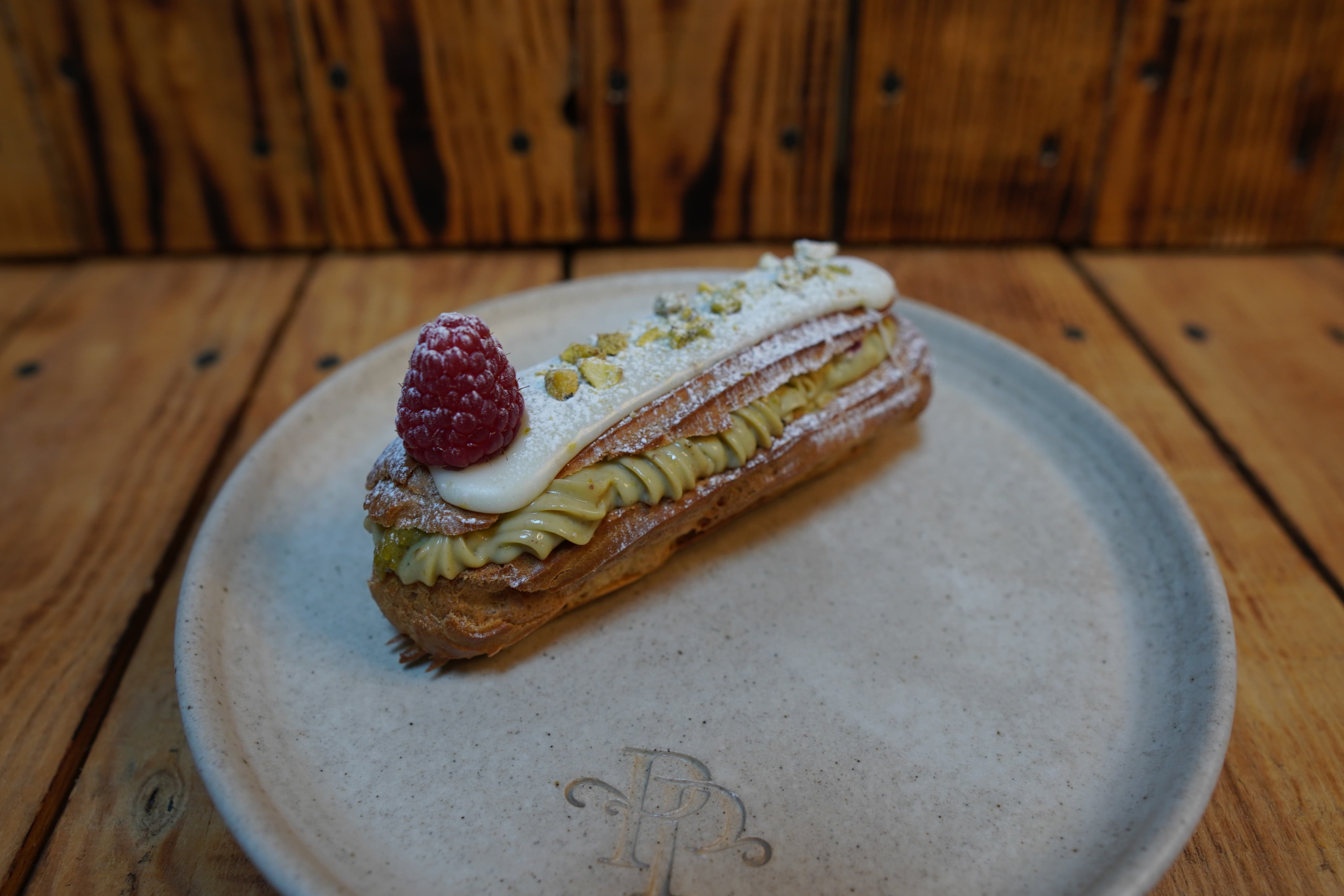 Pistachio & Raspberry Eclair - Great Taste Award 2025