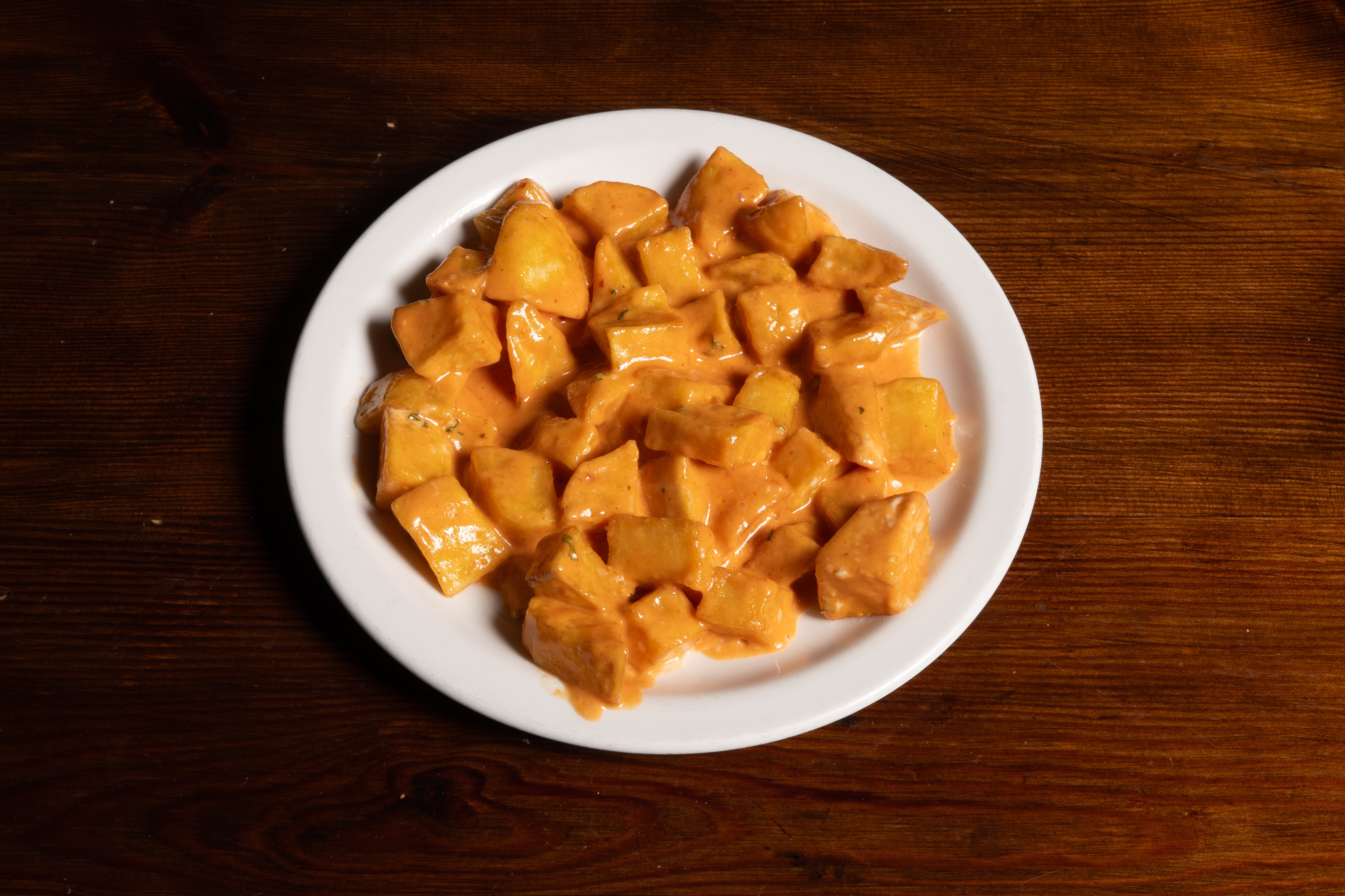 Patatas Bravas with CHILLI HONEY