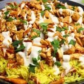 Chicken Shawerma Fatteh