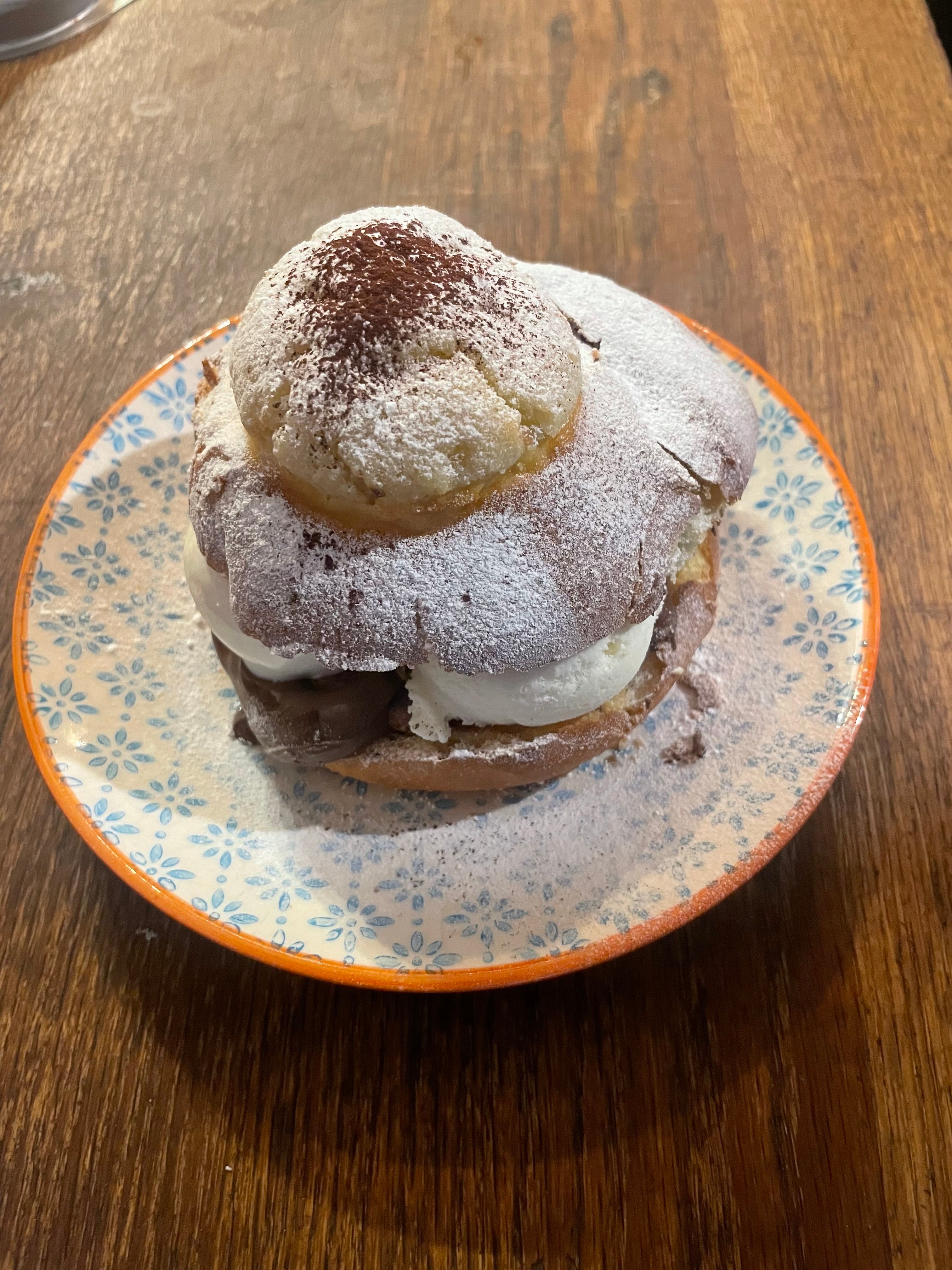 Bomba alla Nutella e Ricotta
