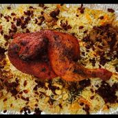 Half Grilled Chicken