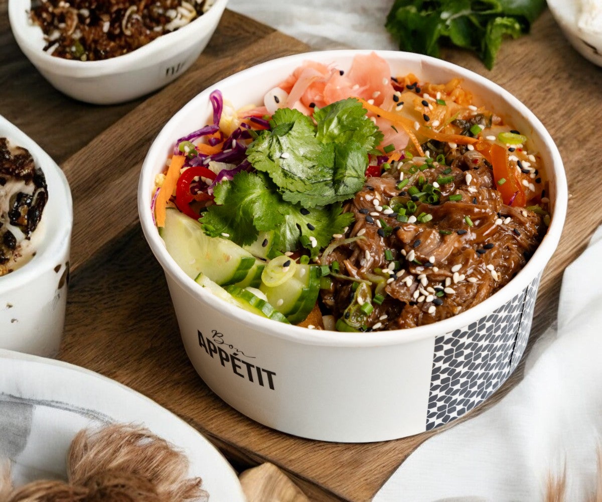 BBQ Slow Cook Beef Bibimbap