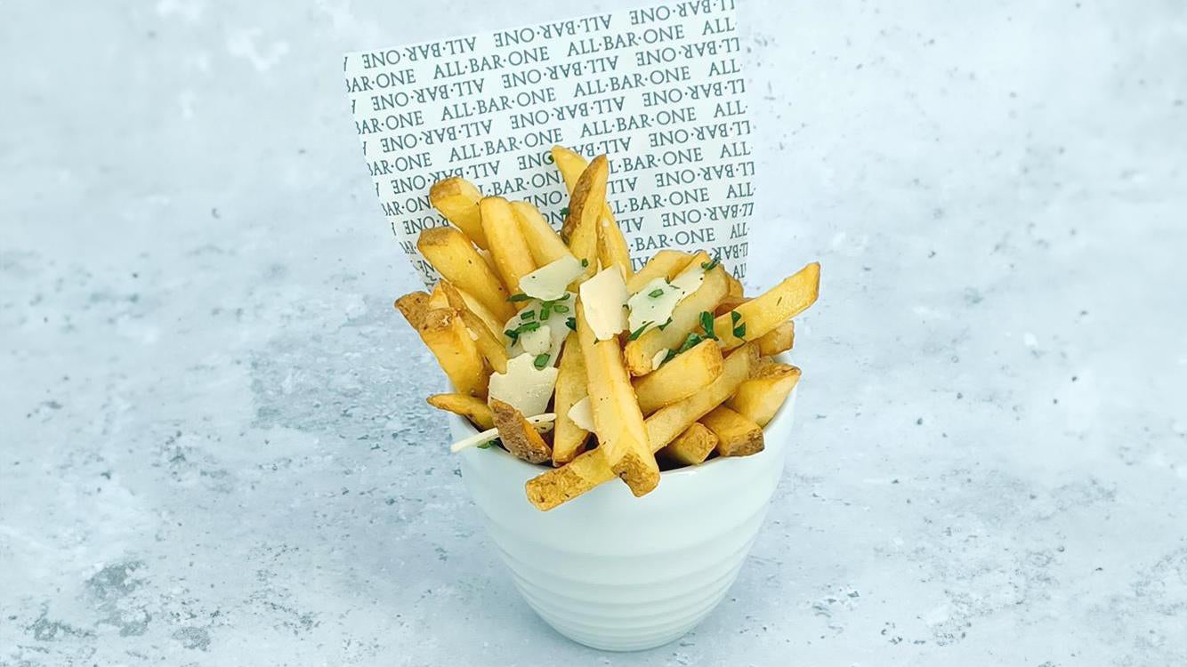 GRAN MORAVIA, TRUFFLE-INFUSED OIL & ROSEMARY FRIES (V)