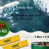 Family Combo Box 12 Pcs of Mix Cold Coffee and 4 Assorted Sweets