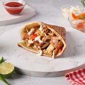Chicken Feta Crepe 🍗🧀كريب دجاج فيتا