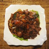 Black Bean Sauce Shredded Beef