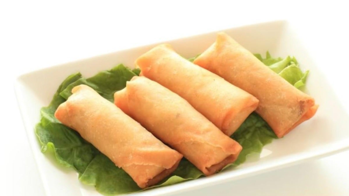 Mini Vegetable Spring Rolls (10)
