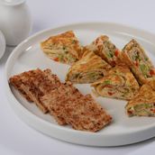 Fresh Vegetables Omelette