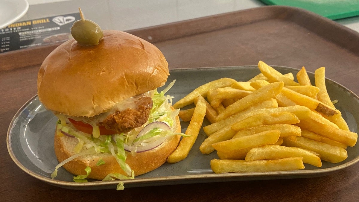 Garlic Mayonnaise Burger