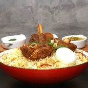 Fresh Hydrabadi Mutton Biryani