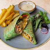 Breakfast Chicken Wrap