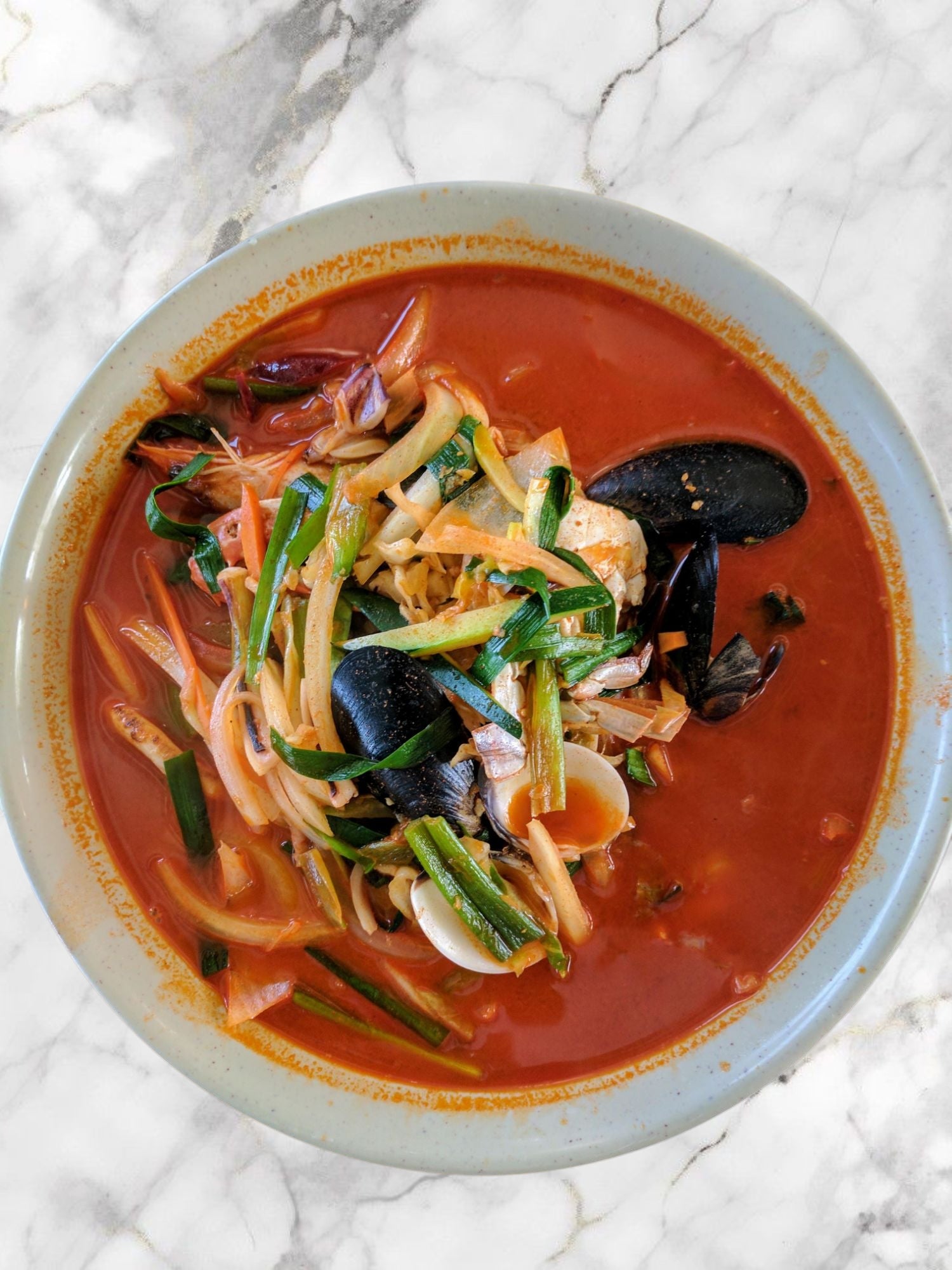 Spicy Seafood Ramen��️��️