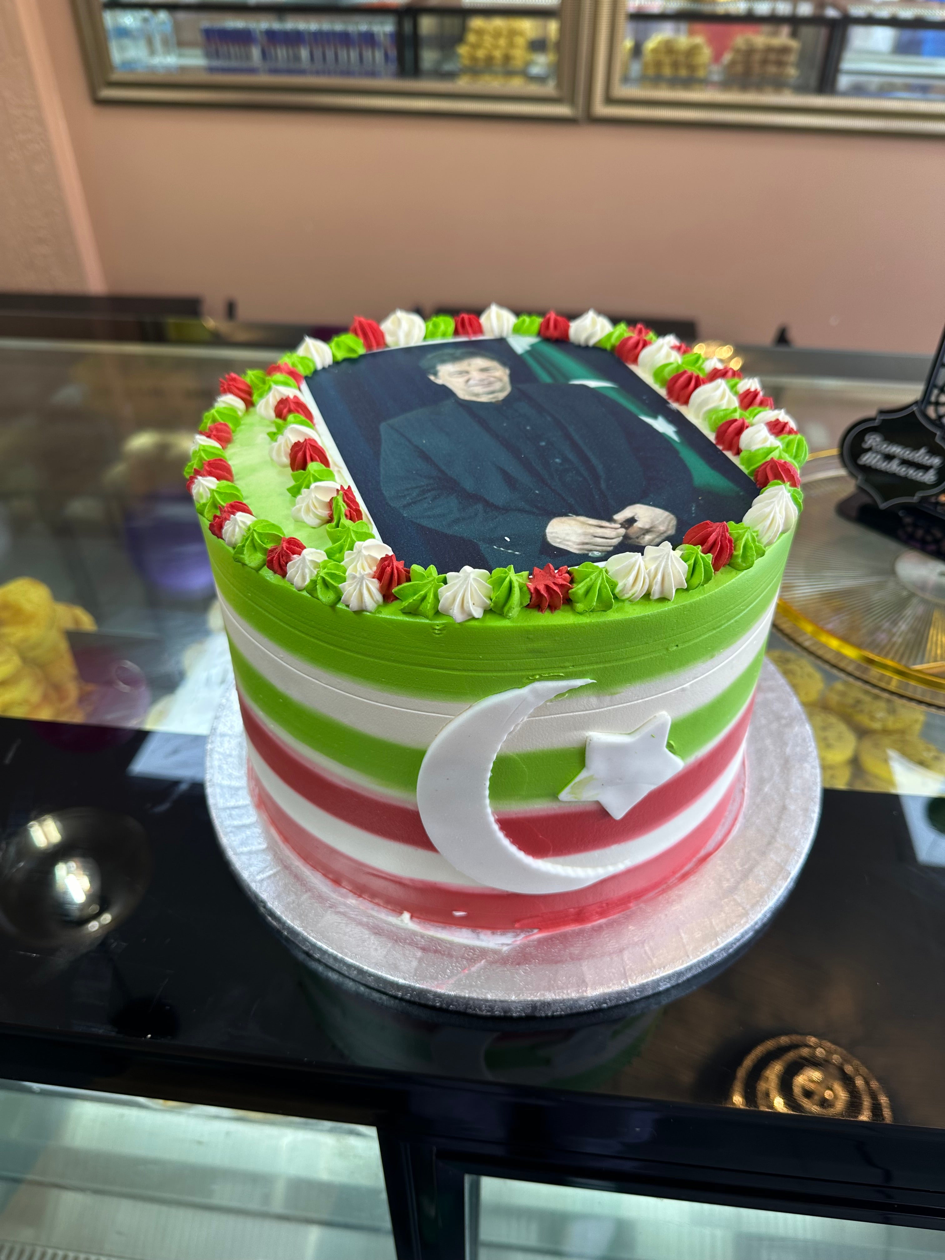 Green Vanilla Cake