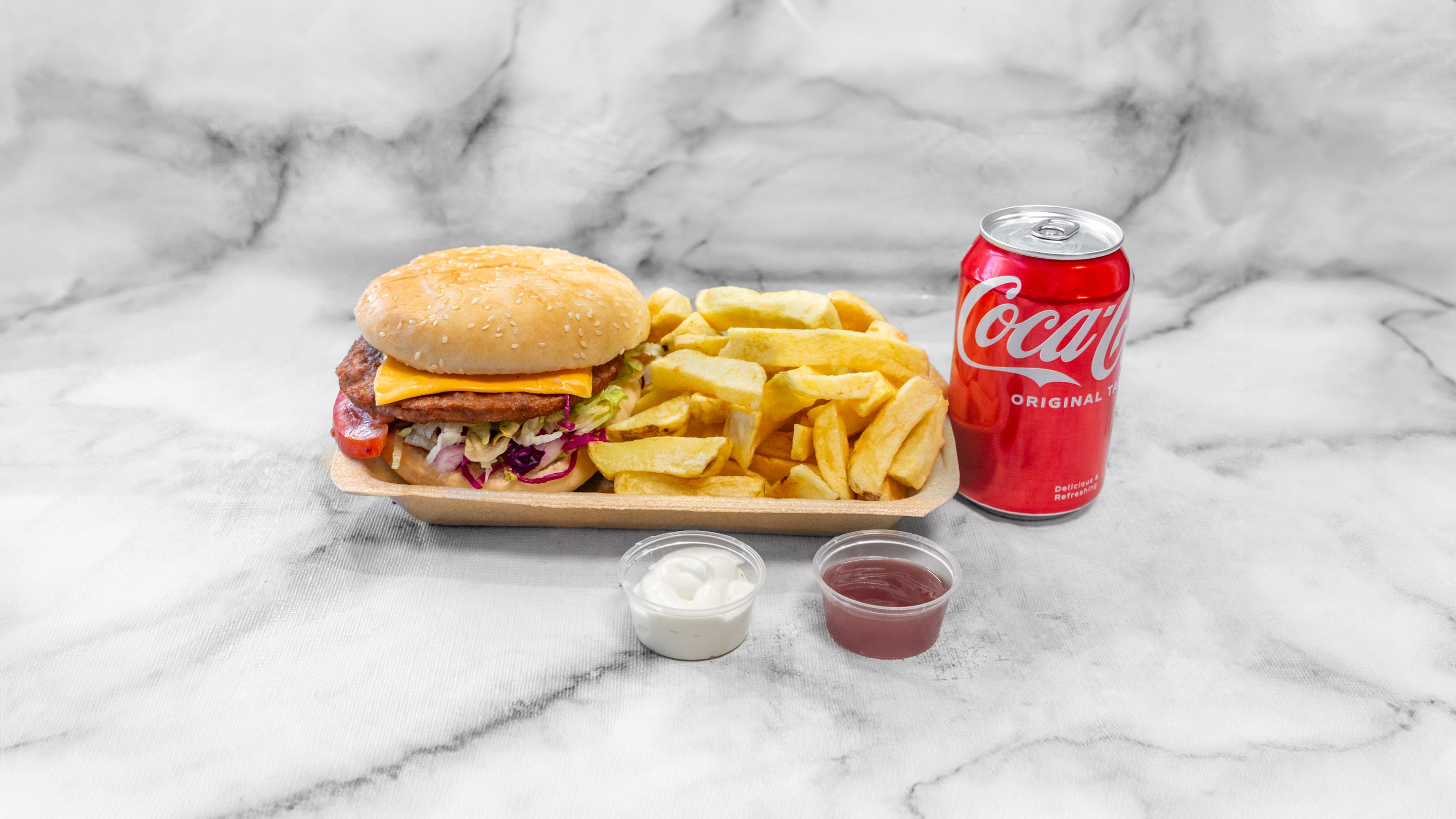 Chicken Fillet Burger Meal